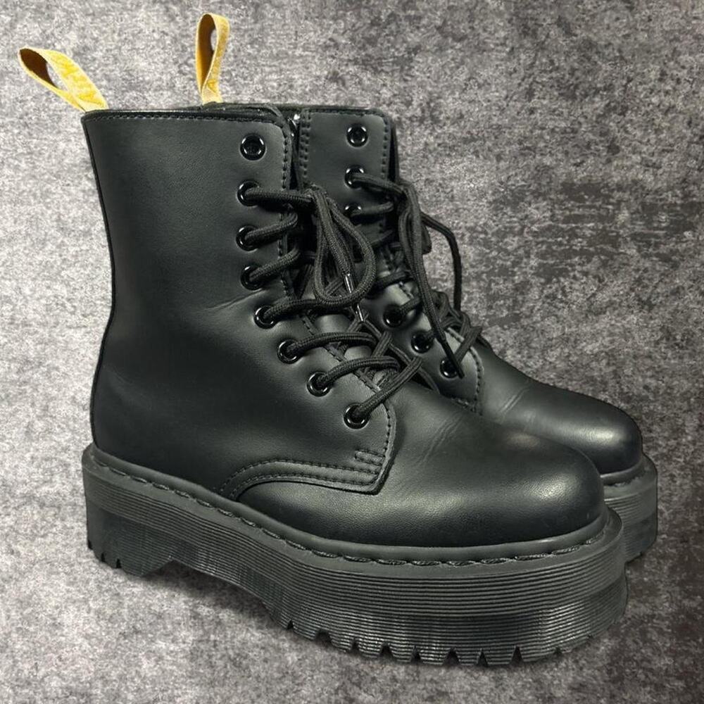 Dr. Martens Unisex Vegan Jadon II Mono Platform Boots Size W6 M5